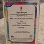 Trey Nyoni Liverpool FC Topps Finest RC 24/25 season numbered /75 auto Image 4