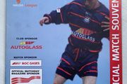 Very Rare 1999 St. Patrick's Athletics v Finn Harps - League of Ireland Premier Division Programme