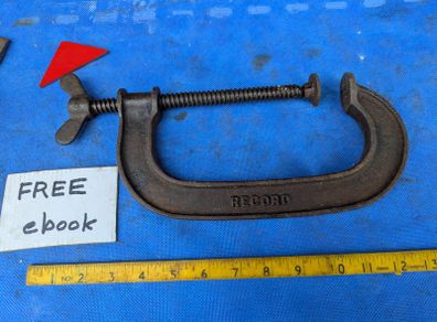 Record 150mm G Clamp