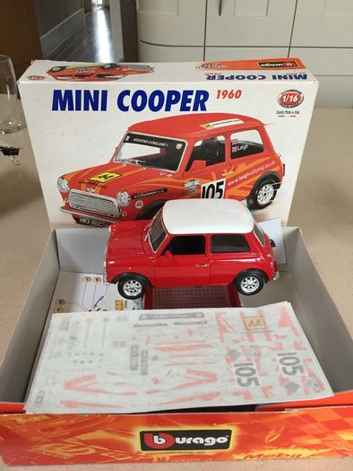 Mini Cooper S Rally Montecarlo New Burago