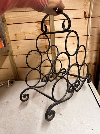 Vintage Wine rack 6 bottles