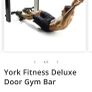 The York Fitness Deluxe Door Gym Bar Image 6