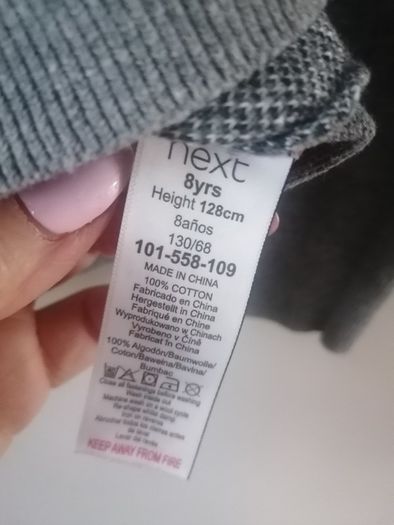 Boys Grey Next Jumper