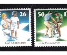 1990 Ireland Irish Missionaries Commemorative Stamps Mint Never Hinged (MNH)