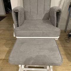 Nursery Rocking Chair + Footstool (New - Unused)