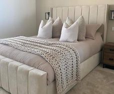 New King Size Bed with Optional Gaslift Ottoman Storage