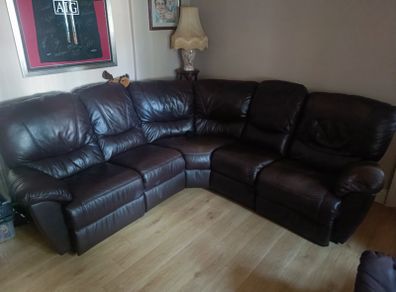 Corner sofa and arm chair