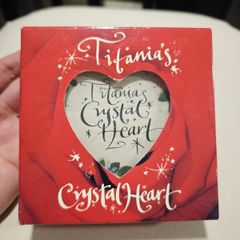 Titania's Crystal Heart Paperweight