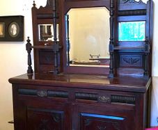 Antique Mirrored Sideboard