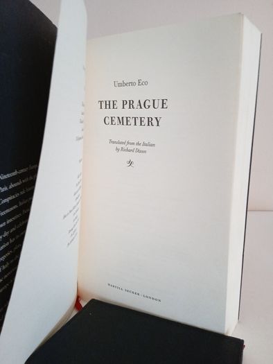 The Prague Cemetery by Umberto Eco (RB279)