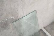 One piece of tempered glass dimensions 60 34 cm