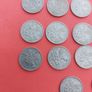 27 English Sixpence's Date Run, including key date 1952 Image 4