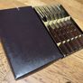 Vintage Boxed Set Of 6 X Teak Handled Forks. Image 2