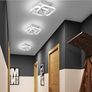 NEW SALE | Ceiling Light Modern 22W LED Cool White 6000K Acrylic Square LED Ceiling Lamp for Hallway Office Bedroom Kitchen Living Room Ceiling Light Image 2