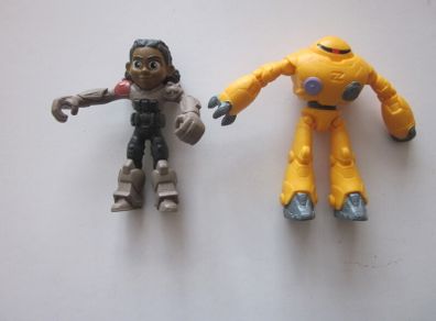 Disney Lightyear Flextreme Bendy 4" Action Figures
