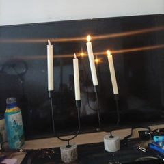candles with batters