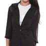 Angel Eye black fitted jacket RRP 40 euro NEW UK size 10-12 Image 2