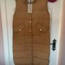 gilet Bnwt freequent size small long tan gilet rrp 95 euro Image 2