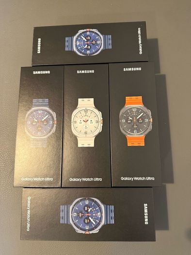 Samsung Watch Ultra 47mm LTE 2025 Brand New Sealed (IRISH/EU) All colours 1 year Samsung Warranty RECEIPT