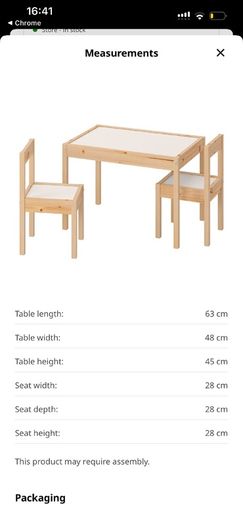 ikea kids table