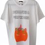 Funny halloween pumpkin maternity white t-shirt top Image 3