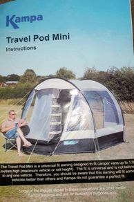 Camper van awning