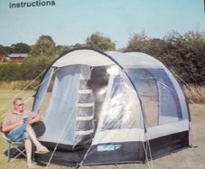 Camper van awning