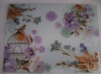 Glass chopping board