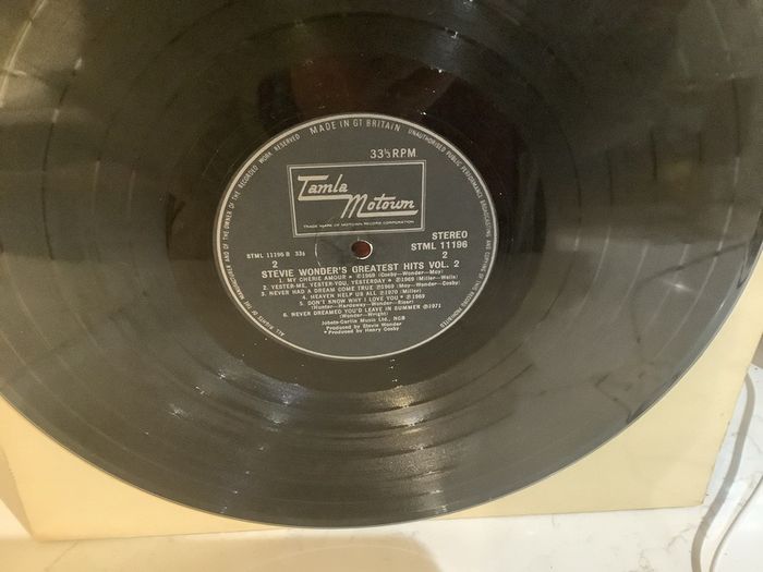 The Stevie Wonder TamLa Motown Original  Pressing  Made in Great Britain 1969 1971