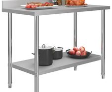 Stainless Steel Kitchen Work Table