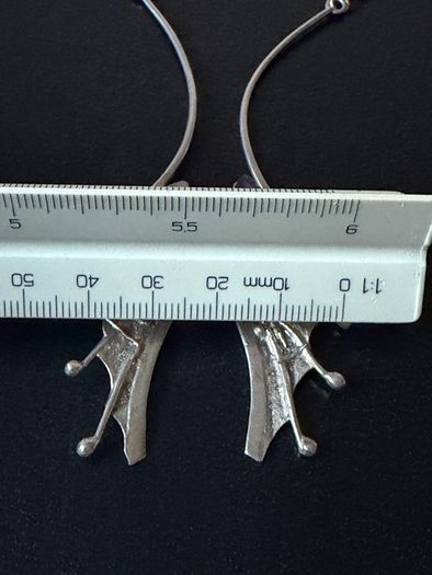 Sterling earrings and bangle set