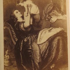 antique print  approximately 1860s