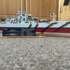 Oxford Lego Missouri U.S. Navy Battleship