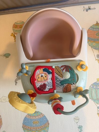 Mamas & Papas Bug 3-in-1 Floor & Booster Seat with Activity Tray