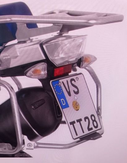 BMW R1250GS/A Touratech Rear Splash Guard