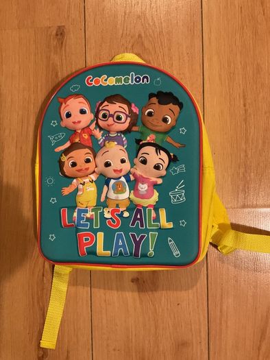 Cocomelon Lets Play backpack Brand New