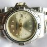 Hugo Maxx  Euro Design 18K Plated Diver Analog Quartz Watch New Battery Image 9