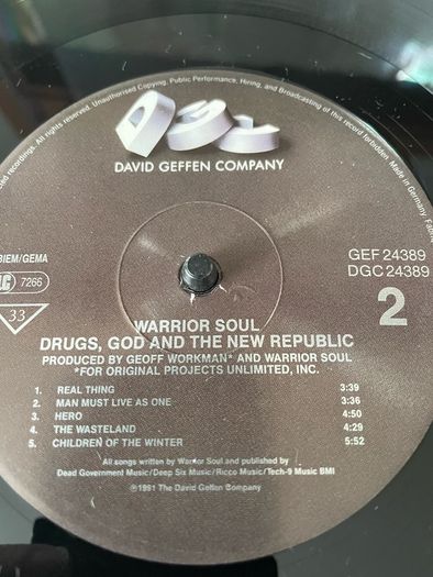 Warrior Soul - Drugs, God And The New Republic