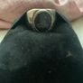 Men's stone signet stainless steel ring Image 2