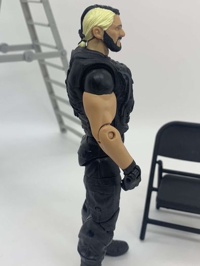 wwe elite series 25 &  26 The Shield Seth Rollins, Roman Reigns & Dean Ambrose action figures