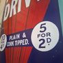 Original Park Drive Enamel Sign large Image 3