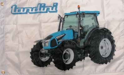 Landini Super 120 tractor flag 3ft x 2ft.