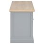 TV Cabinet Grey 90x30x40 cm Wood Image 4