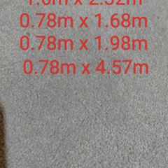 carpet 1.6m x 2.32m plus runners