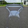 Clear Transparent Italian Designer Chair Image 3