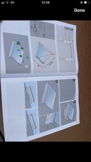 Velux 60cmx60cm curved glass rooflight for flat roof