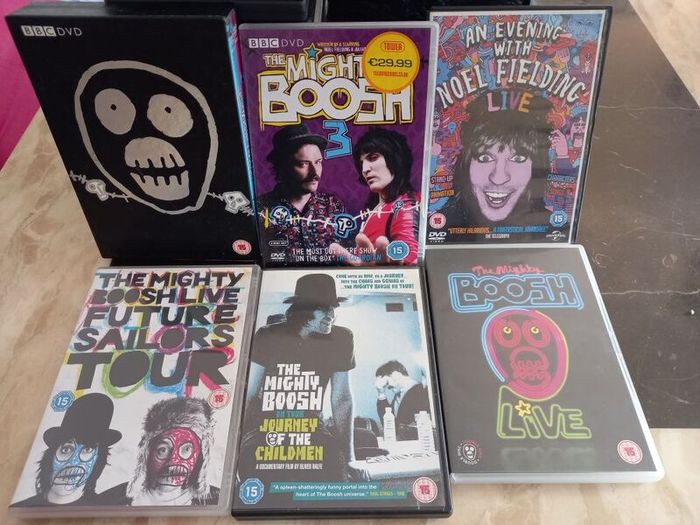 The Mighty Boosh Dvd Collection Bundle Series 1-3 Boxset Live shows Etc BBC Surreal Comedy