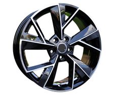 18" Karoq Type black Alloy Wheels Vw Audi Seat Skoda 5x112