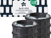 Twist and Click Advanced Nappy Bin Refill Cassettes, Sustainably Sourced Antibacterial GREENFILM, Pack of 6