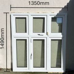 Triple Glazed uPVC Window  1350mm x 1490mm